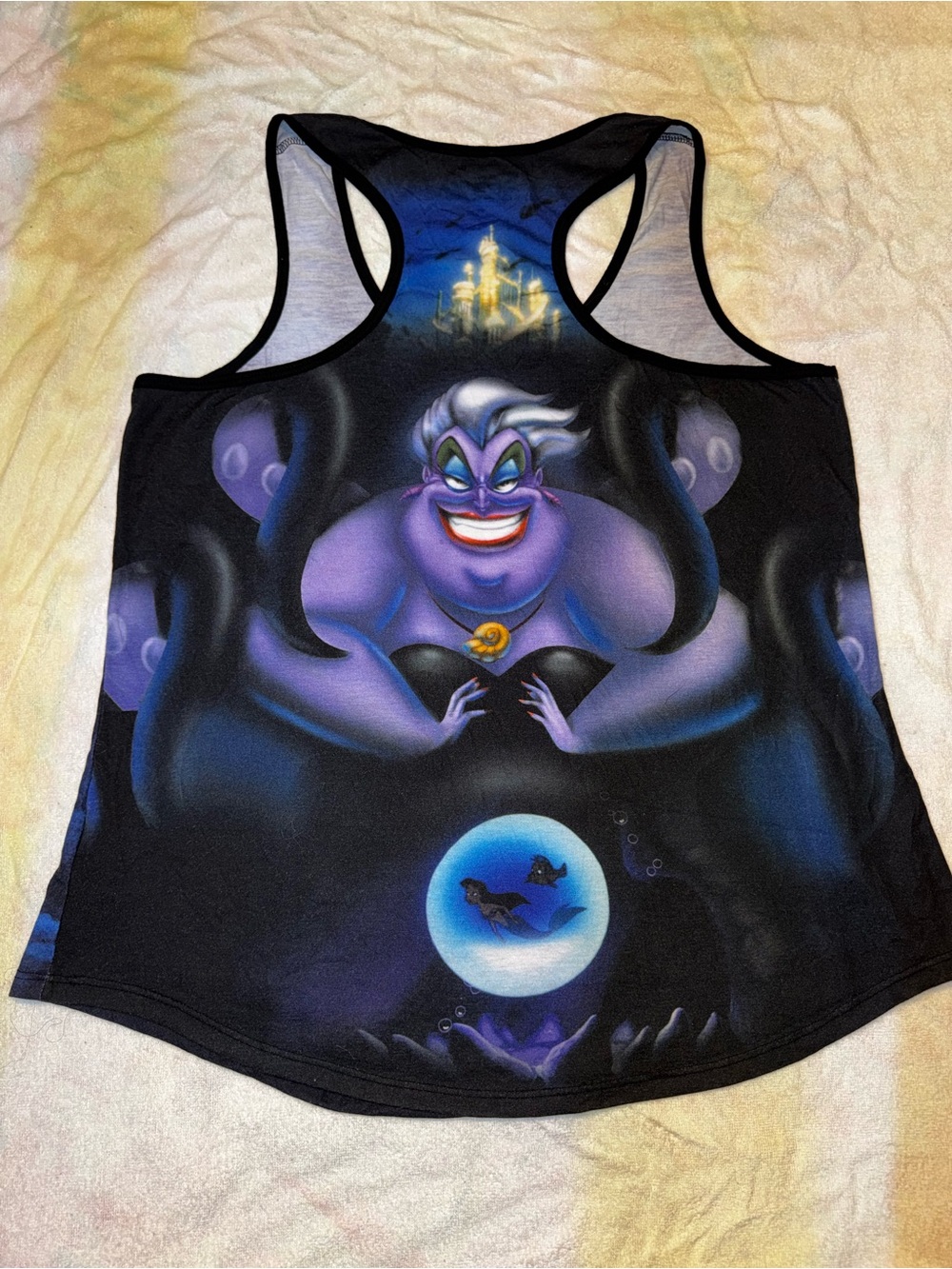 Disney Tie-Dye Racerback Tank Top - Lavender/Black - Picture 5 of 5